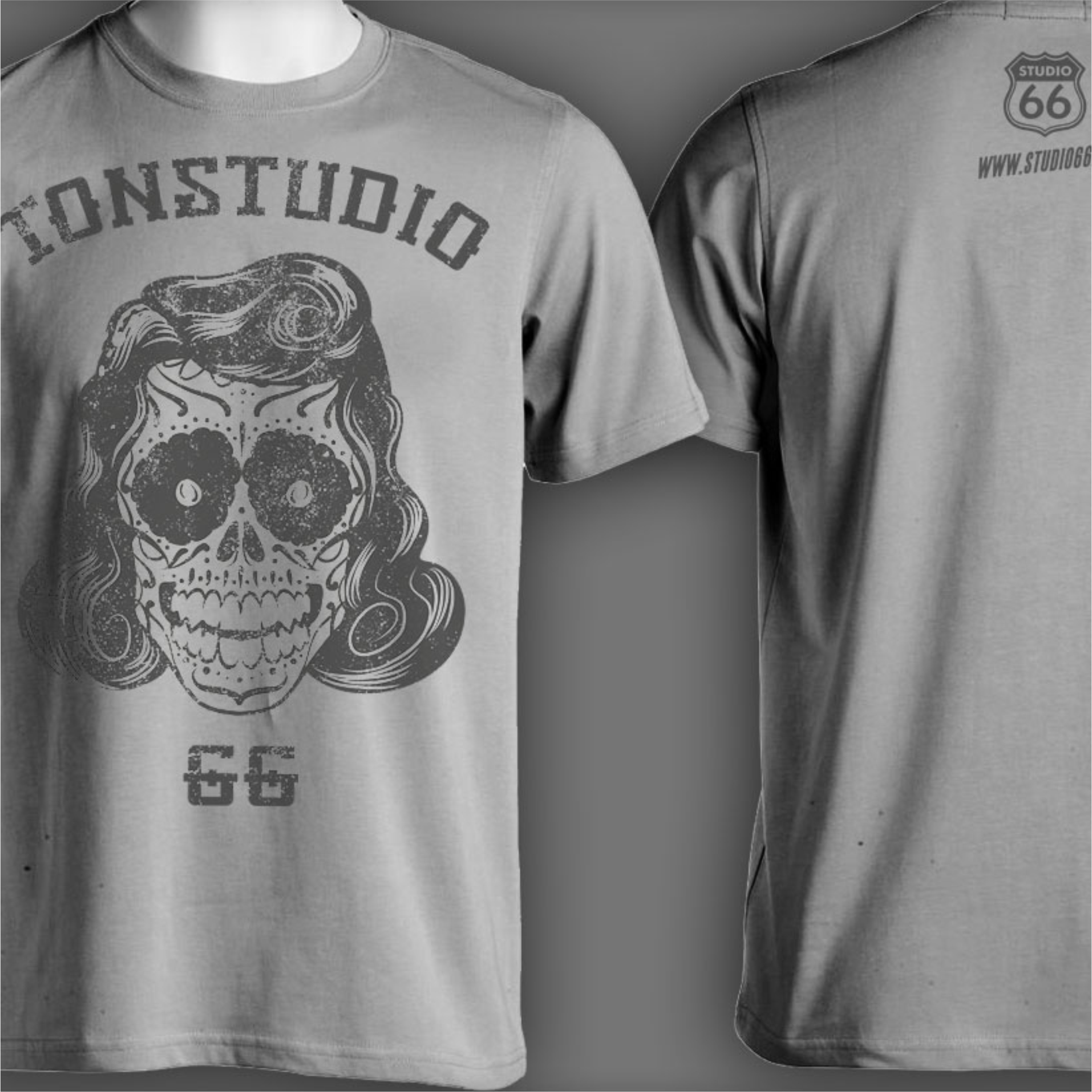 T-Shirt Skull66